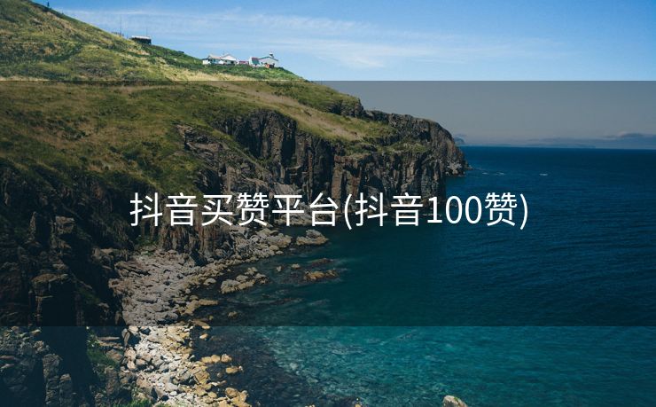 抖音买赞平台(抖音100赞)