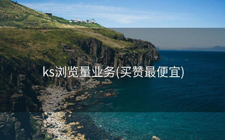 ks浏览量业务(买赞最便宜)