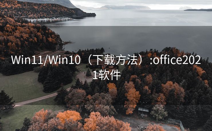 Win11/Win10（下载方法）:office2021软件