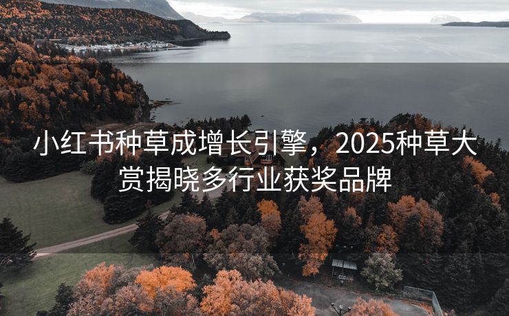 小红书种草成增长引擎，2025种草大赏揭晓多行业获奖品牌